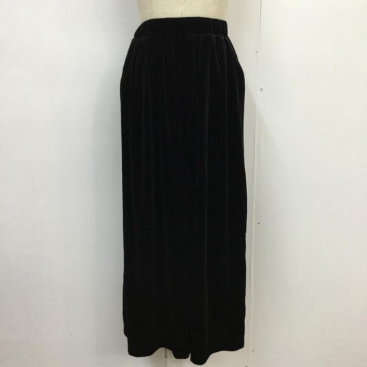 レトロガール RETRO GIRL パンツ スラックス ベロアパンツ ワイドパンツ タグ付 M 無地 黒 / ブラック /  レディース USED 古着 中古 10043943