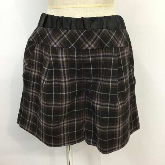 アースミュージックアンドエコロジー earth music&ecology パンツ ショートパンツ チェック チェック マルチカラー / マルチカラー /  レディース USED 古着 中古 10043958
