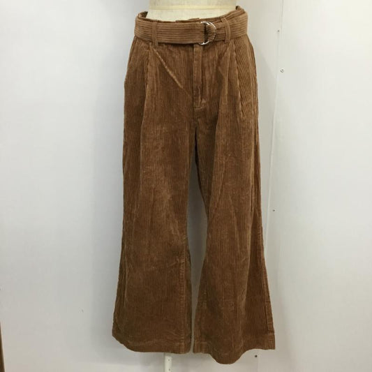 ディスコート Discoat ボトムス ボトムス コーデュロイパンツ M 無地 茶 / ブラウン /  レディース USED 古着 中古 10044020