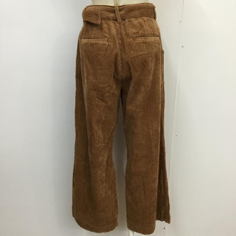 ディスコート Discoat ボトムス ボトムス コーデュロイパンツ M 無地 茶 / ブラウン /  レディース USED 古着 中古 10044020