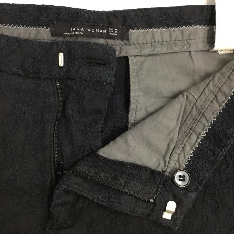 ザラウーマン ZARA WOMAN ボトムス ボトムス M 総柄 紺 / ネイビー / navy レディース USED 古着 中古 10044149