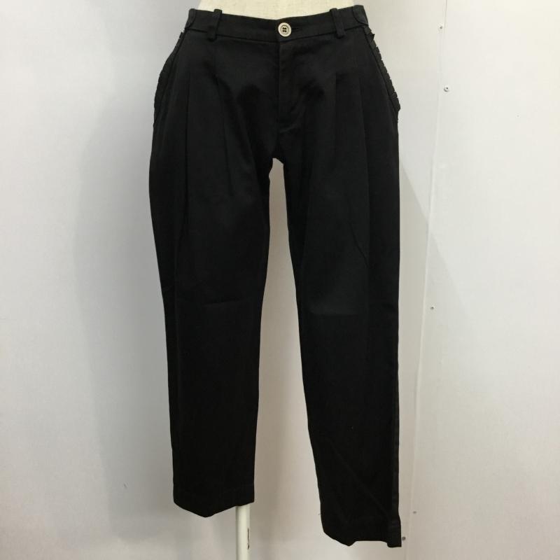 アーバンリサーチ URBAN RESEARCH ボトムス ボトムス 無地 黒 / ブラック /  レディース USED 古着 中古 10044350