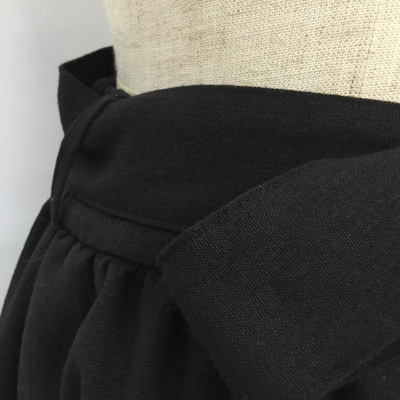 セシルマクビー CECIL McBEE スカート ミニスカート M 無地 黒 / ブラック /  レディース USED 古着 中古 10044385