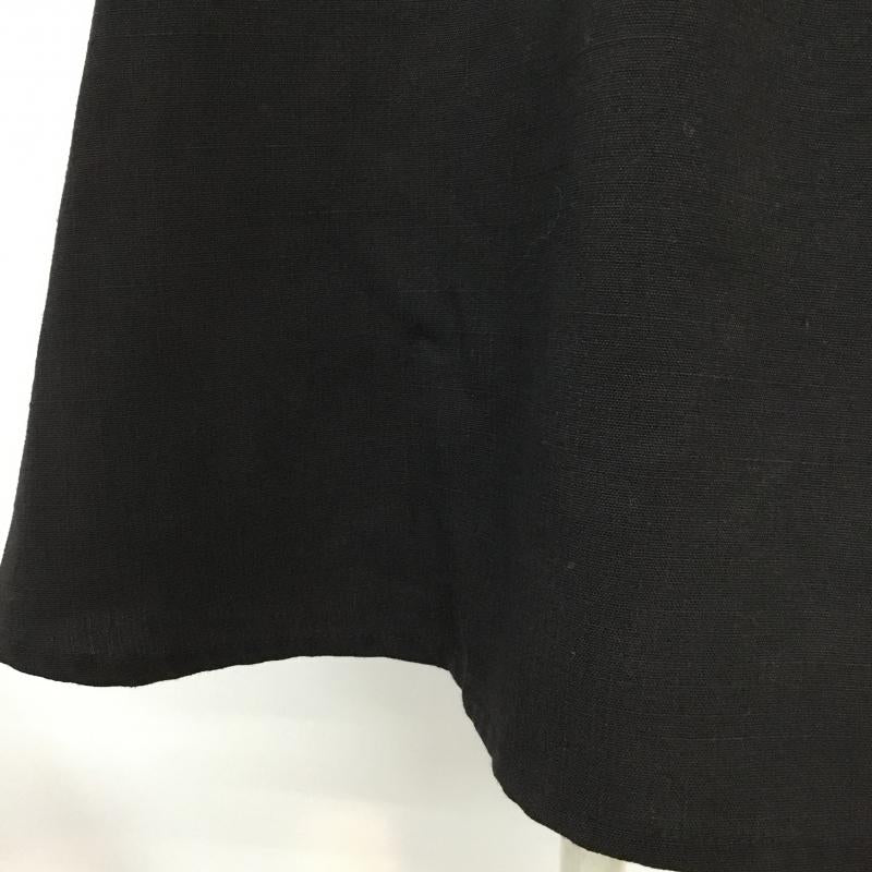 セシルマクビー CECIL McBEE スカート ミニスカート M 無地 黒 / ブラック /  レディース USED 古着 中古 10044385