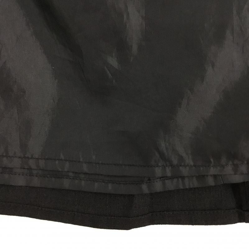 セシルマクビー CECIL McBEE スカート ミニスカート M 無地 黒 / ブラック /  レディース USED 古着 中古 10044385