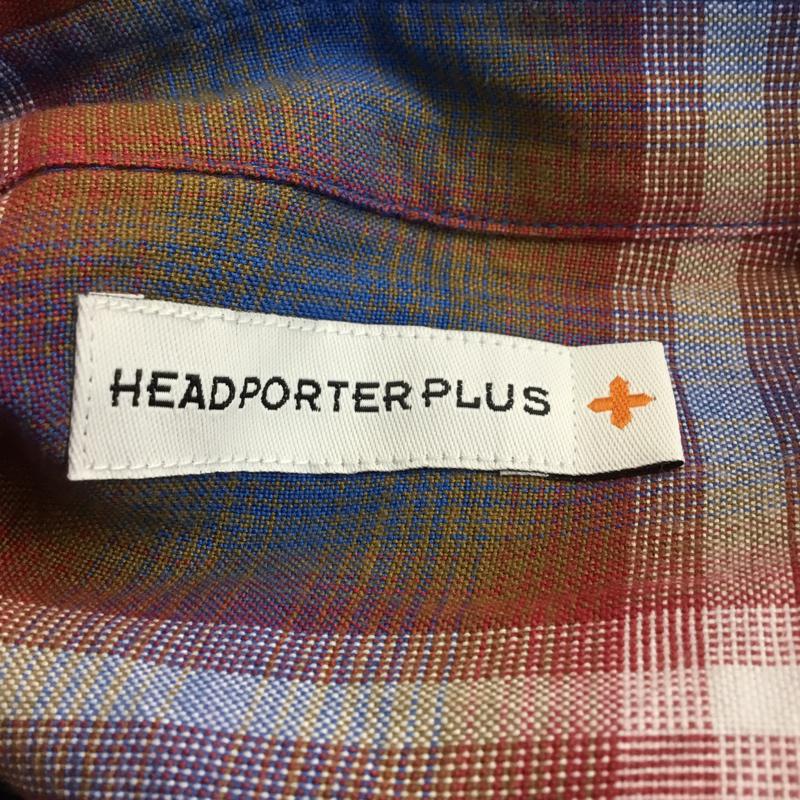 ヘッドポータープラス HEAD PORTER PLUS シャツ、ブラウス 長袖 チェックシャツ ボタンダウンシャツ M チェック マルチカラー / マルチカラー /  メンズ USED 古着 中古 10044839