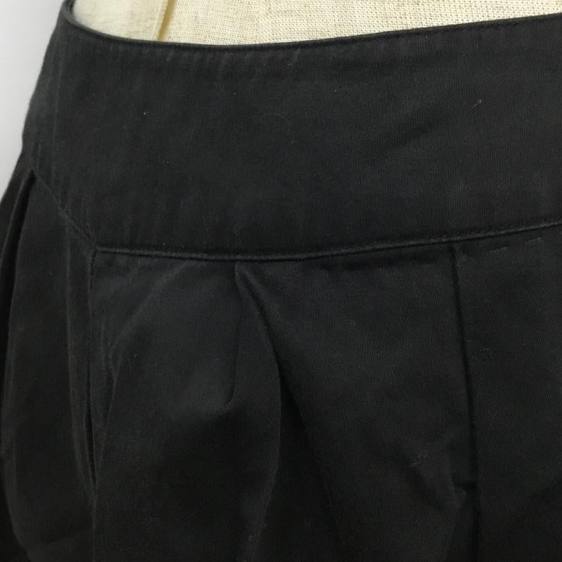 クミキョクファム KUMIKYOKU FAM スカート ひざ丈スカート 2 無地 黒 / ブラック /  レディース USED 古着 中古 10044893