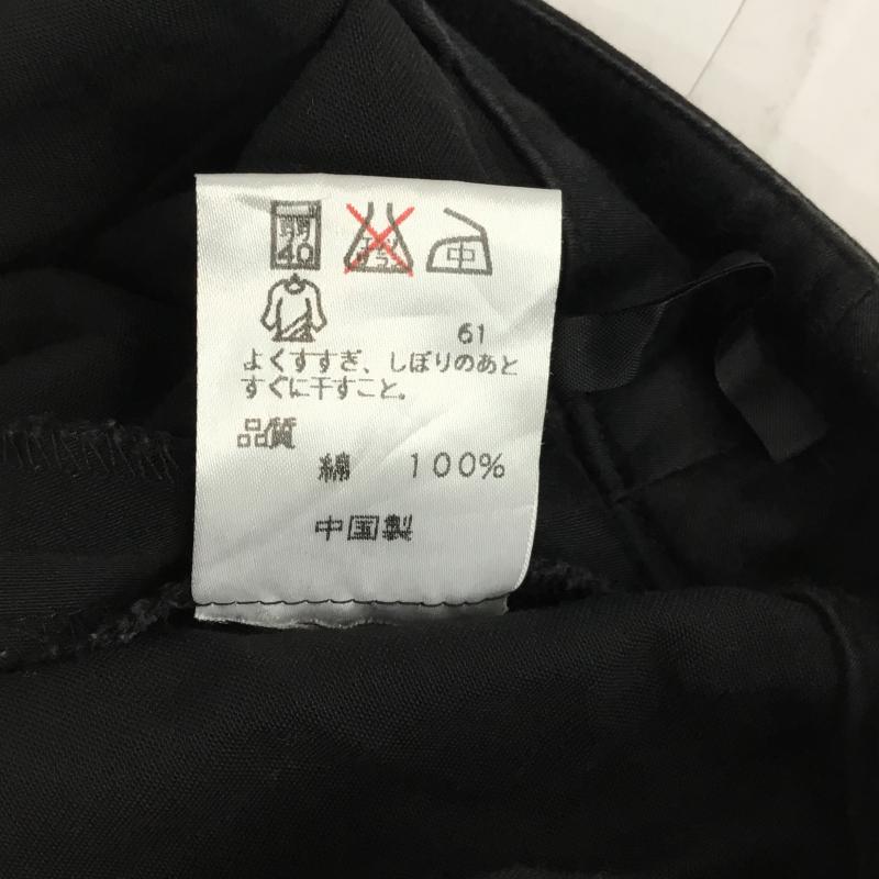 クミキョクファム KUMIKYOKU FAM スカート ひざ丈スカート 2 無地 黒 / ブラック /  レディース USED 古着 中古 10044893