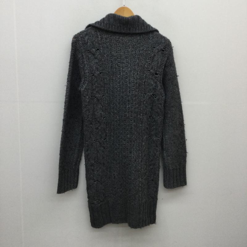 ディーゼル DIESEL カーディガン 長袖 S  灰 / グレー /  レディース USED 古着 中古 10044929