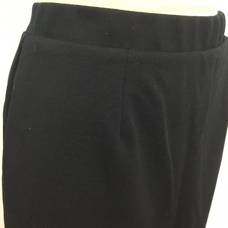 インデックス index スカート ひざ丈スカート M 無地 紺 / ネイビー /  レディース USED 古着 中古 10044930
