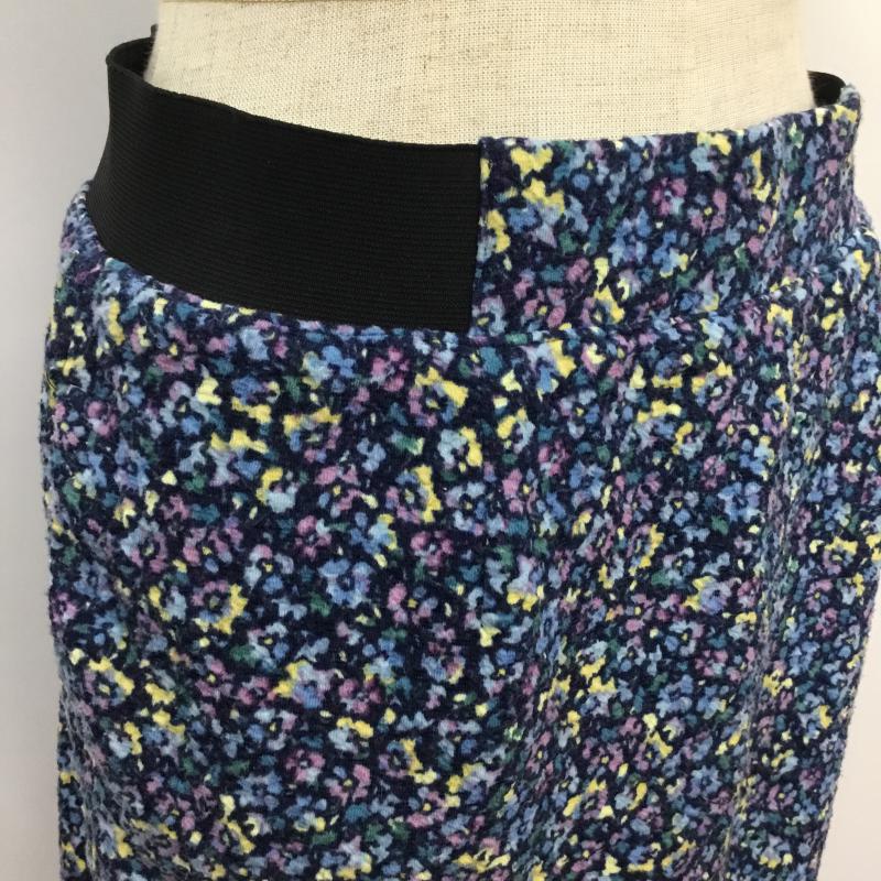 ローリーズファーム LOWRYS FARM スカート ミニスカート FREE 総柄 X 花柄 マルチカラー / マルチカラー /  レディース USED 古着 中古 10044934
