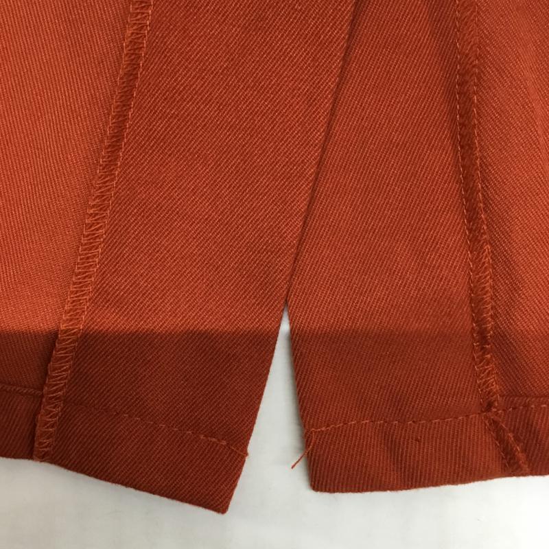 アースミュージックアンドエコロジー earth music&ecology スカート ひざ丈スカート M 無地 橙 / オレンジ /  レディース USED 古着 中古 10044955