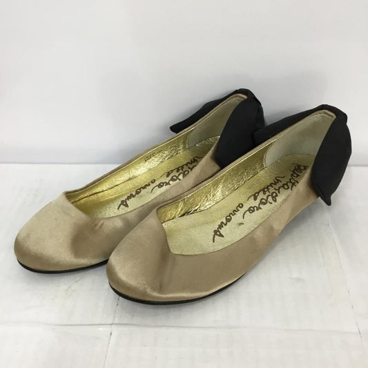 ペピータ ドロ ユナイテッドアローズ Pepita d'oro UNITED ARROWS パンプス パンプス 23cm 箱無 23.0cm 無地 黒 / ブラック / X ベージュ / ベージュ /  レディース USED 古着 中古 10045109