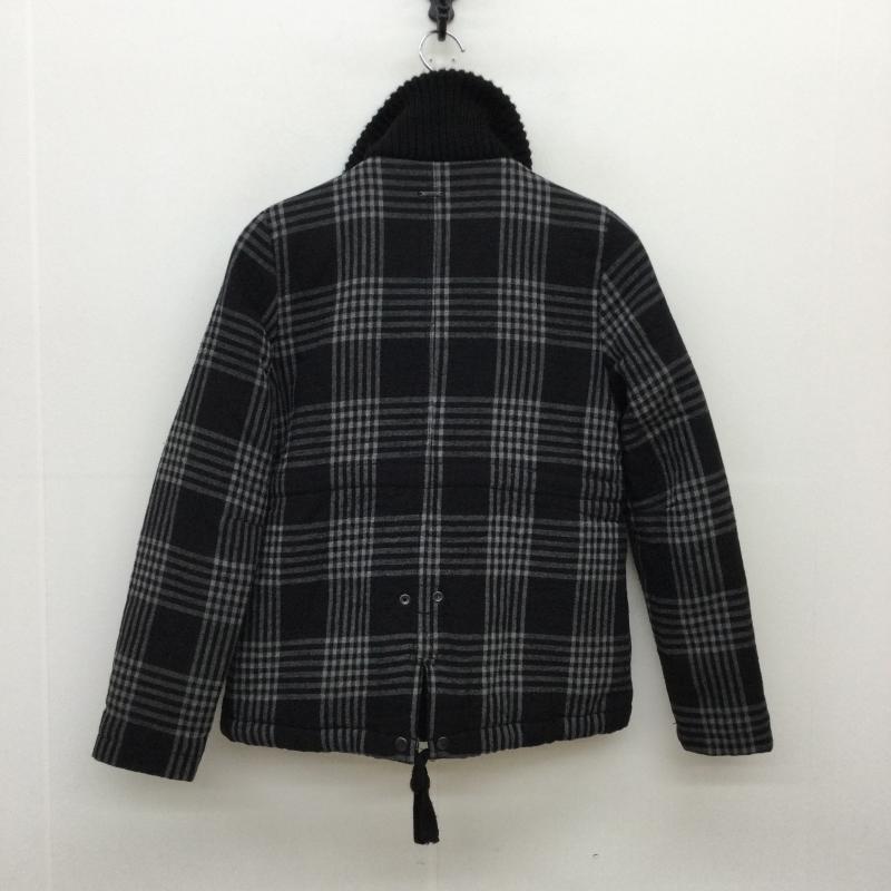 ディーゼル DIESEL ジャケット、上着 ジャンパー、ブルゾン XXS チェック 黒 / ブラック / X 灰 / グレー /  メンズ USED 古着 中古 10045178