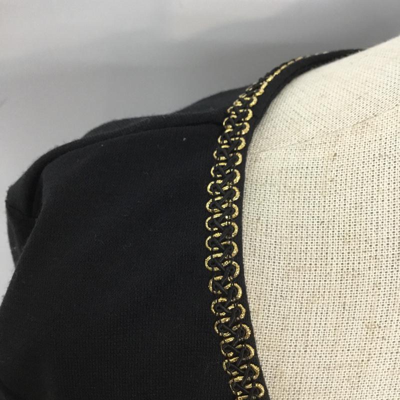 ロペピクニック ROPE' PICNIC ワンピース ひざ丈スカート 38 無地 黒 / ブラック /  レディース USED 古着 中古 10045197