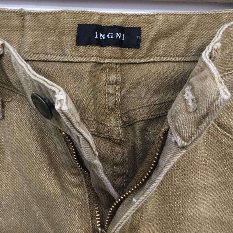 イング INGNI ボトムス ボトムス M 無地 茶 / ブラウン /  レディース USED 古着 中古 10045307