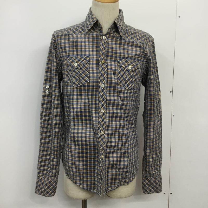スコッチアンドソーダ SCOTCH＆SODA シャツ、ブラウス 長袖 チェックシャツ S チェック マルチカラー / マルチカラー /  メンズ USED 古着 中古 10045428