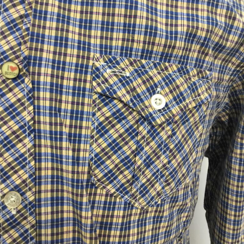 スコッチアンドソーダ SCOTCH＆SODA シャツ、ブラウス 長袖 チェックシャツ S チェック マルチカラー / マルチカラー /  メンズ USED 古着 中古 10045428