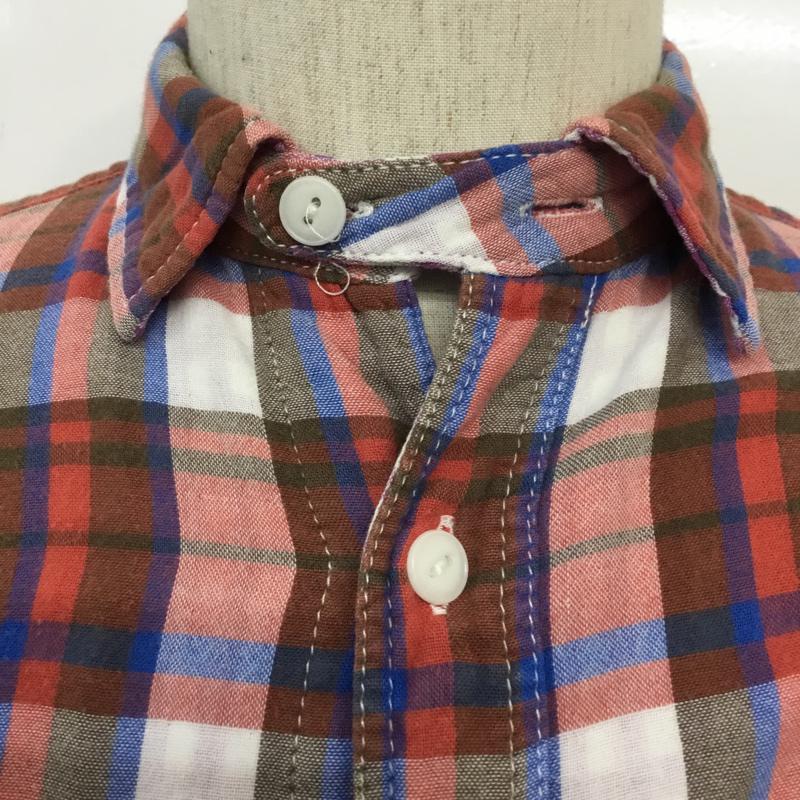 ビームス BEAMS シャツ、ブラウス 長袖 チェックシャツ S チェック マルチカラー / マルチカラー /  メンズ USED 古着 中古 10045713