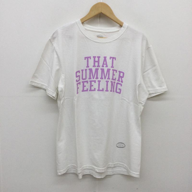 タンタン TANG TANG Tシャツ 半袖 Ron Herman　別注 L ロゴ、文字 白 / ホワイト /  メンズ USED 古着 中古 10045740