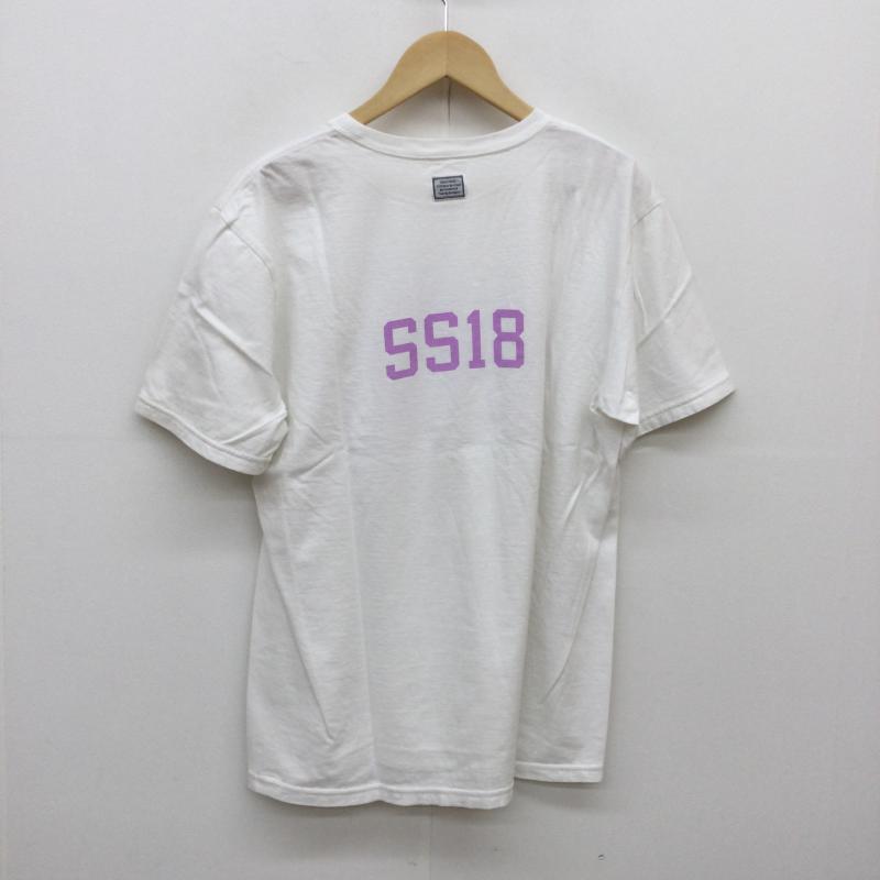タンタン TANG TANG Tシャツ 半袖 Ron Herman　別注 L ロゴ、文字 白 / ホワイト /  メンズ USED 古着 中古 10045740