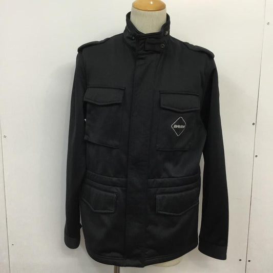 エフシーレアルブリストル F.C.Real Bristol ジャケット、上着 ジャンパー、ブルゾン NIKE スワロフスキー L 無地 黒 / ブラック /  メンズ USED 古着 中古 10045860
