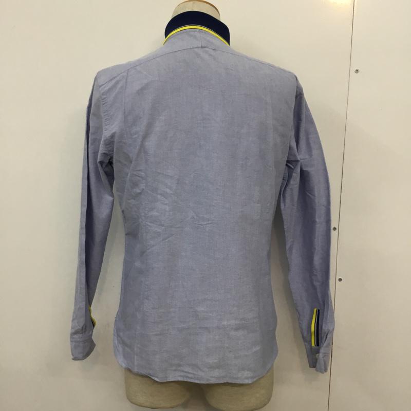 トゥモローランドトリコ TOMORROWLAND tricot シャツ、ブラウス 長袖 L 無地 黄 / イエロー / X 紺 / ネイビー / X 水色 / ライトブルー /  メンズ USED 古着 中古 10046006