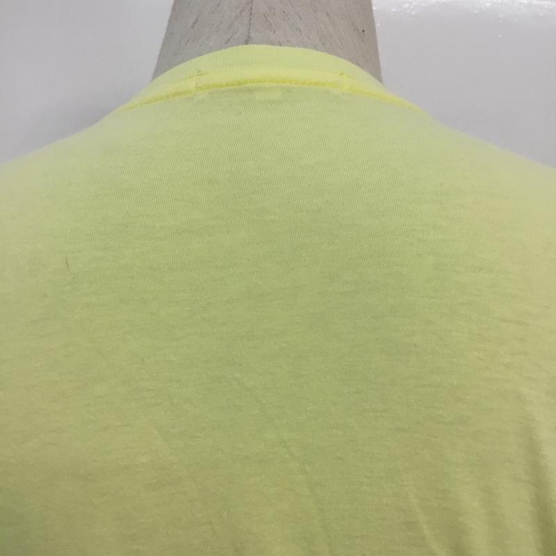 ユナイテッドアローズブルーレーベル UNITEDARROWSBLUELABEL Tシャツ 半袖 プリント M プリント 黄 / イエロー /  メンズ USED 古着 中古 10046052