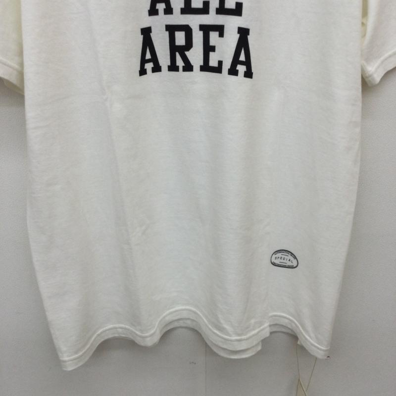 タンタン TANG TANG Tシャツ 半袖 STAFF TEE L ロゴ、文字 白 / ホワイト /  メンズ USED 古着 中古 10046077