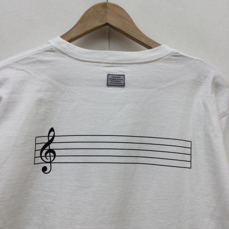 タンタン TANG TANG Tシャツ 長袖 × GOING UNDER GROUND L 白 / ホワイト /  メンズ USED 古着 中古 10046079