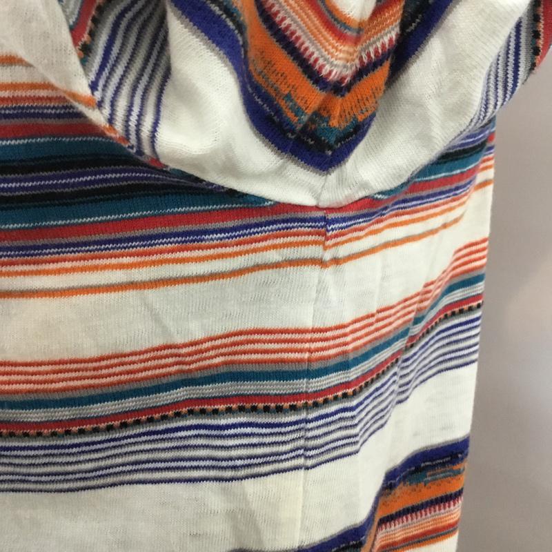 グリーンレーベルリラクシング green label relaxing Tシャツ 半袖 マルチボーダー 2 ボーダー柄 マルチカラー / マルチカラー /  メンズ USED 古着 中古 10046119