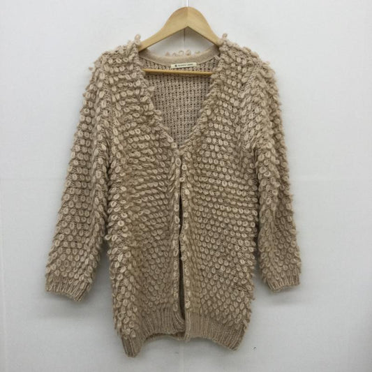マジェスティックレゴン MAJESTIC LEGON カーディガン 長袖 M  桃 / ピンク /  レディース USED 古着 中古 10046365
