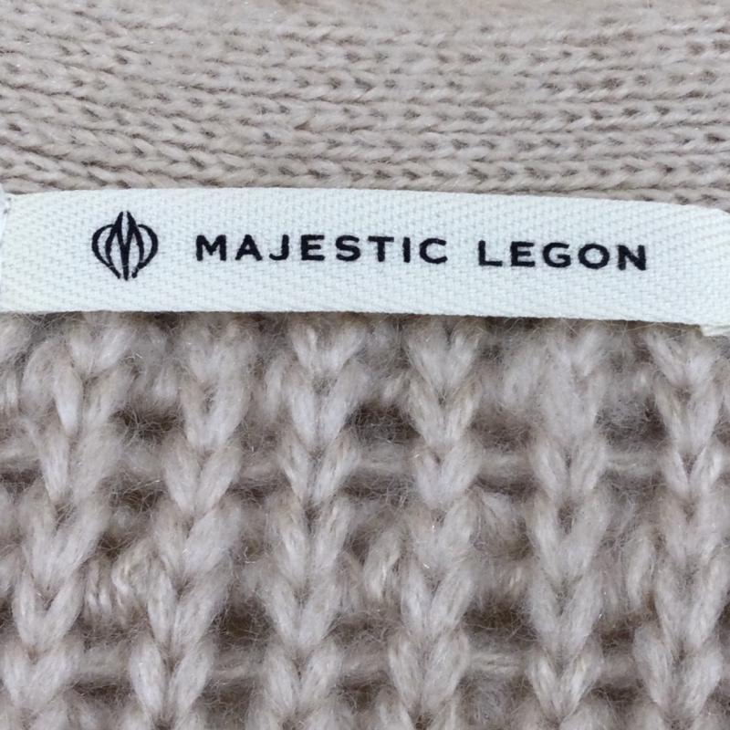 マジェスティックレゴン MAJESTIC LEGON カーディガン 長袖 M  桃 / ピンク /  レディース USED 古着 中古 10046365