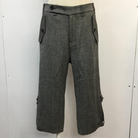キート kiit パンツ スラックス 半端丈 ウール 1 無地 灰 / グレー /  レディース USED 古着 中古 10046384