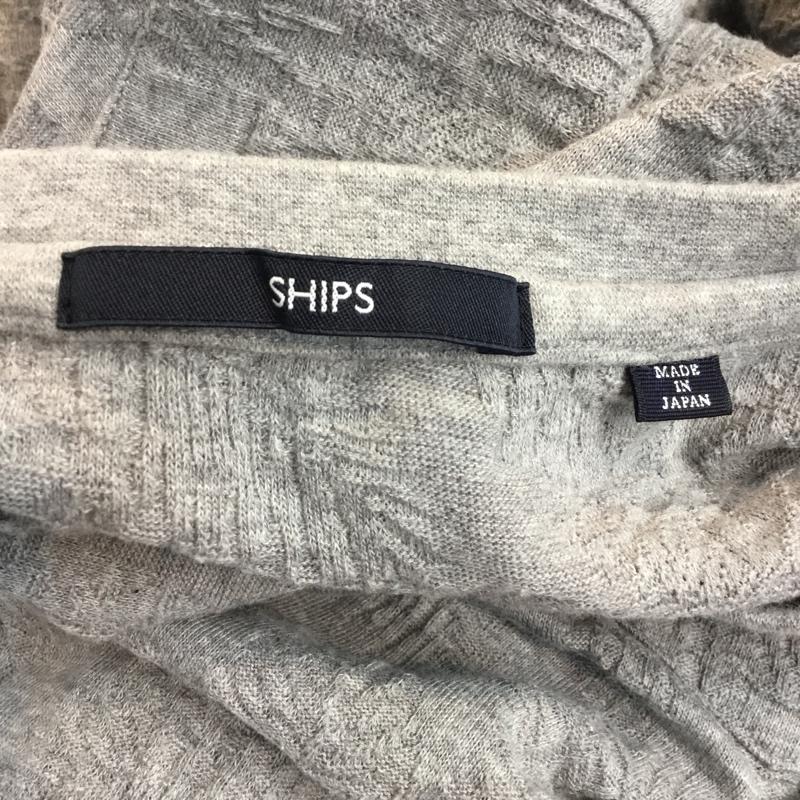 シップス SHIPS Tシャツ 半袖 無地 灰 / グレー /  メンズ USED 古着 中古 10046402