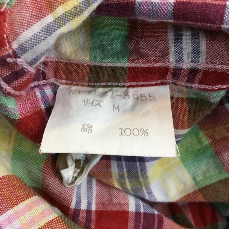 チャップスラルフローレン CHAPSRALPHLAUREN シャツ、ブラウス 半袖 チェック ボタンダウン M チェック マルチカラー / マルチカラー /  メンズ USED 古着 中古 10046408