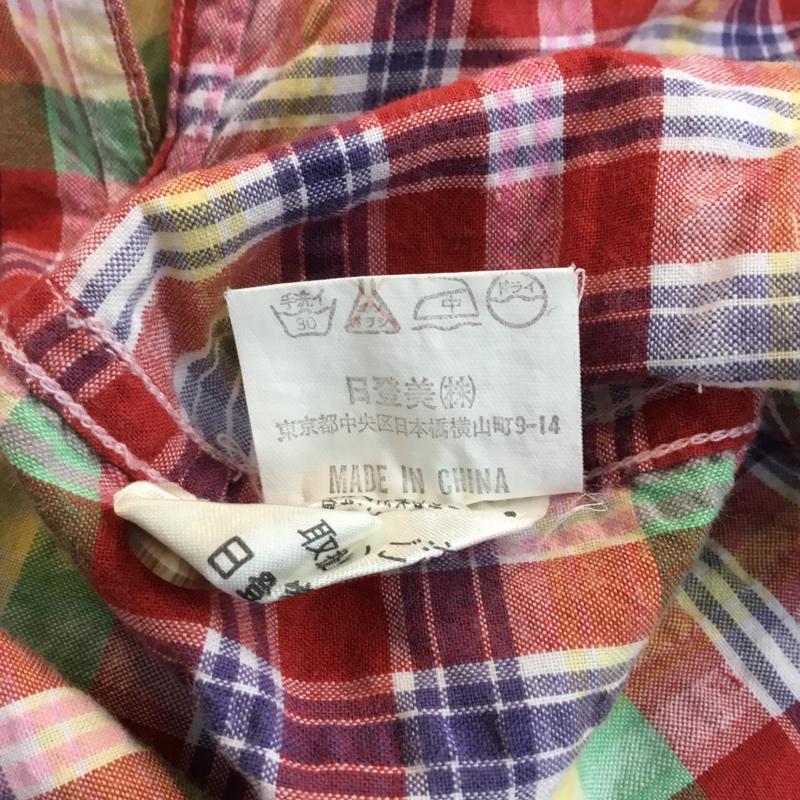 チャップスラルフローレン CHAPSRALPHLAUREN シャツ、ブラウス 半袖 チェック ボタンダウン M チェック マルチカラー / マルチカラー /  メンズ USED 古着 中古 10046408