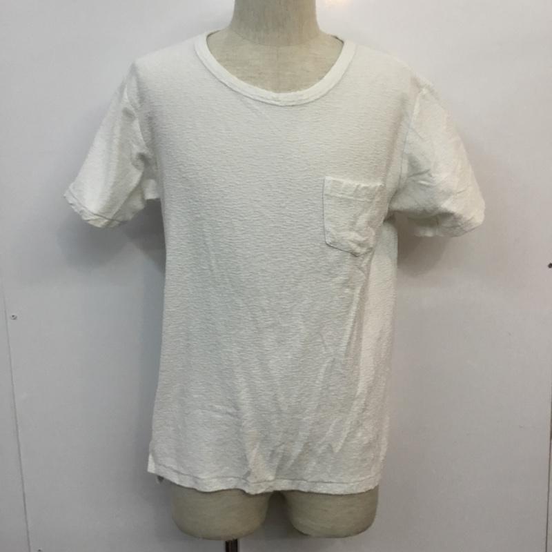 スリック SLICK Tシャツ 半袖 2 無地 白 / ホワイト /  メンズ USED 古着 中古 10046459