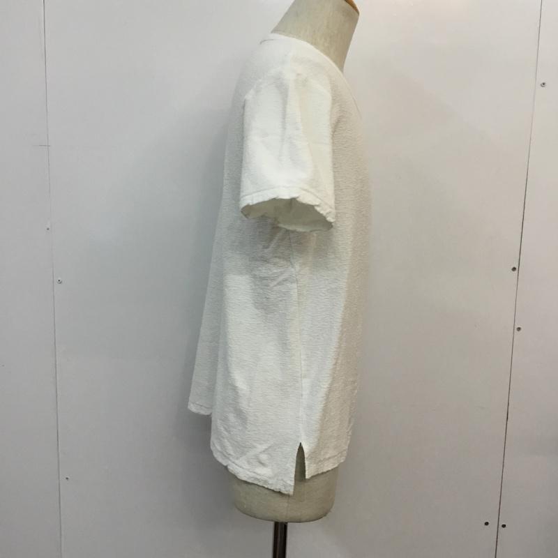 スリック SLICK Tシャツ 半袖 2 無地 白 / ホワイト /  メンズ USED 古着 中古 10046459