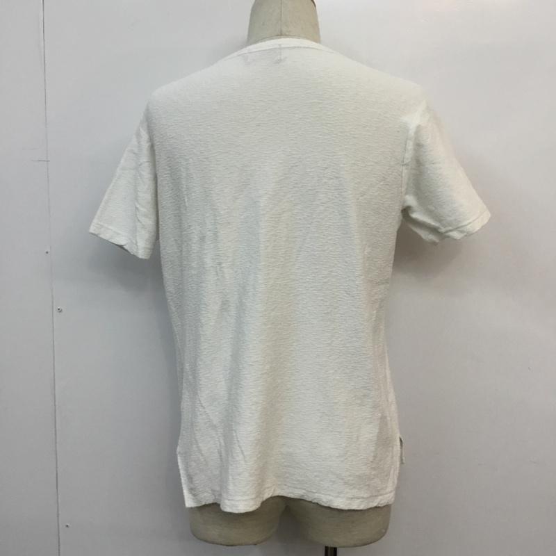 スリック SLICK Tシャツ 半袖 2 無地 白 / ホワイト /  メンズ USED 古着 中古 10046459