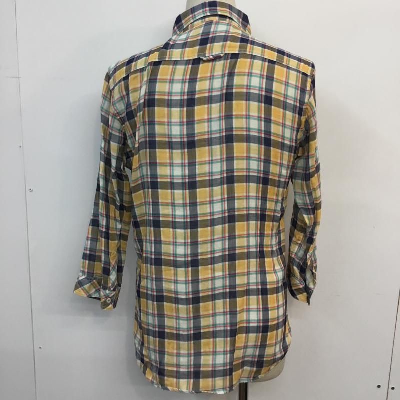 アバハウス ABAHOUSE シャツ、ブラウス 長袖 4 チェック マルチカラー / マルチカラー /  メンズ USED 古着 中古 10046751