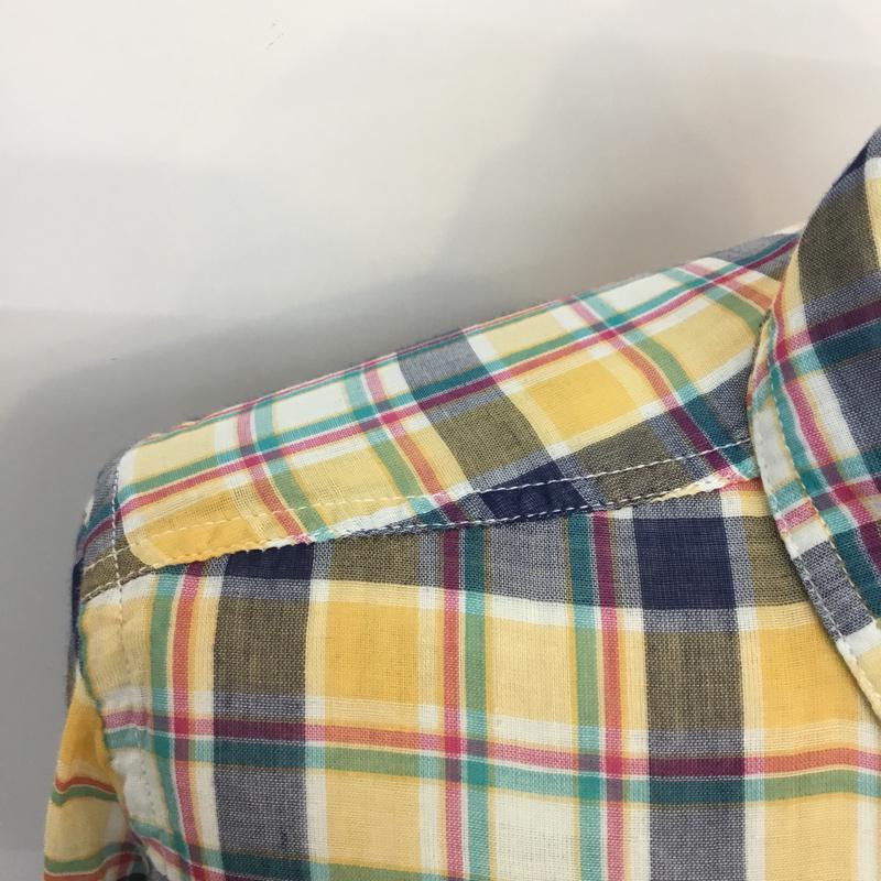 アバハウス ABAHOUSE シャツ、ブラウス 長袖 4 チェック マルチカラー / マルチカラー /  メンズ USED 古着 中古 10046751