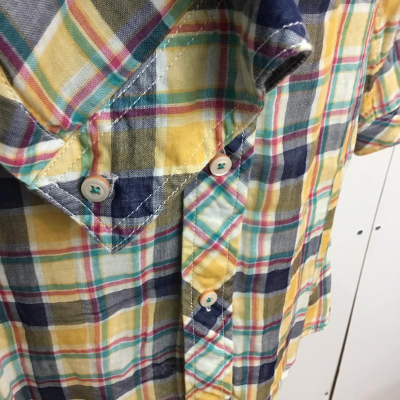 アバハウス ABAHOUSE シャツ、ブラウス 長袖 4 チェック マルチカラー / マルチカラー /  メンズ USED 古着 中古 10046751