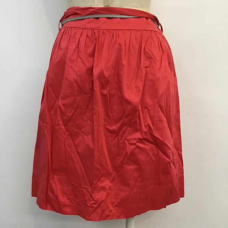 アーバンリサーチ URBAN RESEARCH スカート ひざ丈スカート FREE 無地 赤 / レッド /  レディース USED 古着 中古 10047024