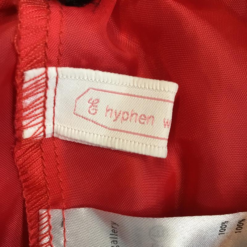 イーハイフンワールドギャラリー E hyphen world gallery スカート ひざ丈スカート FREE 無地 赤 / レッド /  レディース USED 古着 中古 10047034