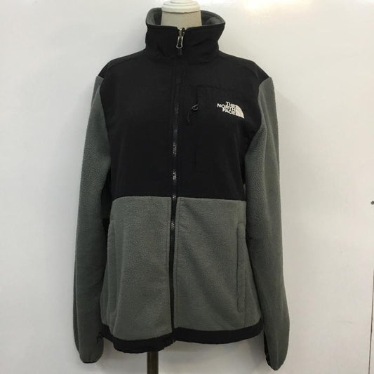 ザノースフェイス THE NORTH FACE ジャケット、上着 ジャンパー、ブルゾン ボアジャケット S ロゴ、文字 黒 / ブラック / X 灰 / グレー /  レディース USED 古着 中古 10047197