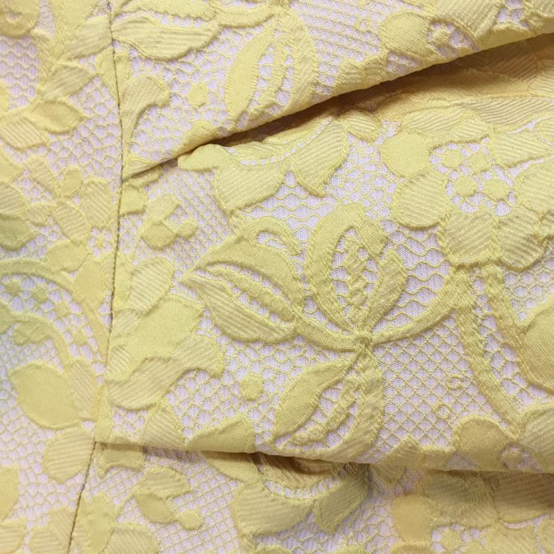 ジルスチュアート JILLSTUART スカート ミニスカート 0 花柄 黄 / イエロー /  レディース USED 古着 中古 10047280