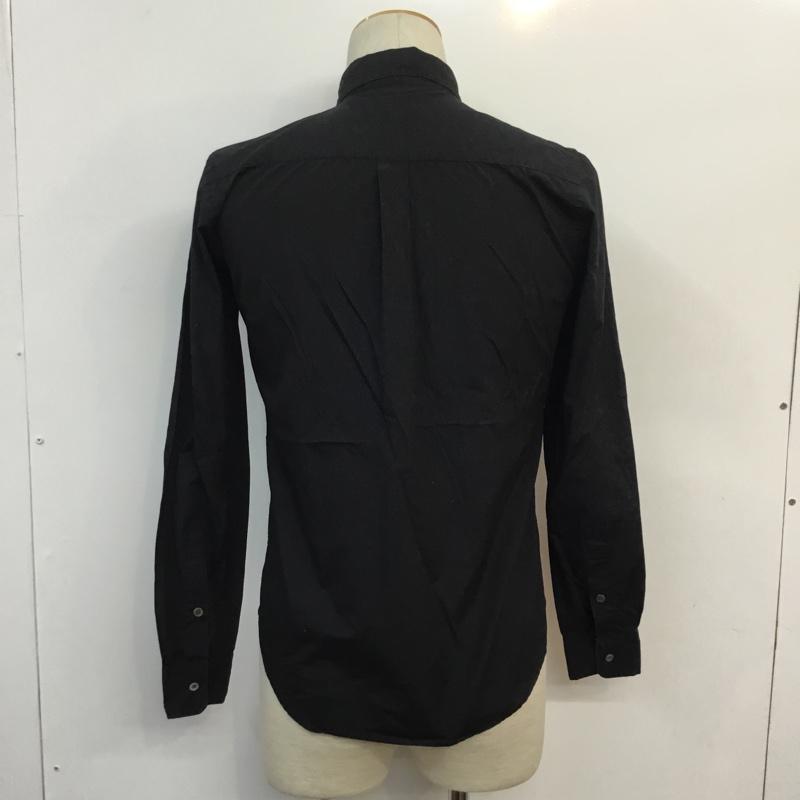 ハレ HARE シャツ、ブラウス 長袖 S 無地 黒 / ブラック /  メンズ USED 古着 中古 10047307
