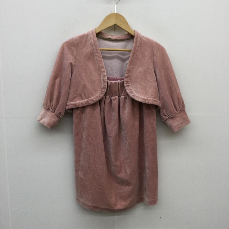 バーバリーブルーレーベル BURBERRY BLUE LABEL トップス トップス 2点セット　ボレロ　ワンピース 38 桃 / ピンク /  レディース USED 古着 中古 10047353