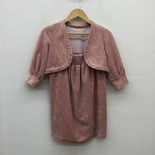 バーバリーブルーレーベル BURBERRY BLUE LABEL トップス トップス 2点セット　ボレロ　ワンピース 38 桃 / ピンク /  レディース USED 古着 中古 10047353